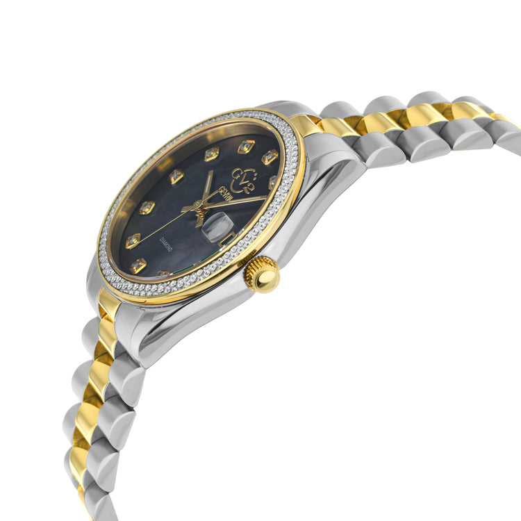 GV2 Womens Turin Swiss Diamond Watch