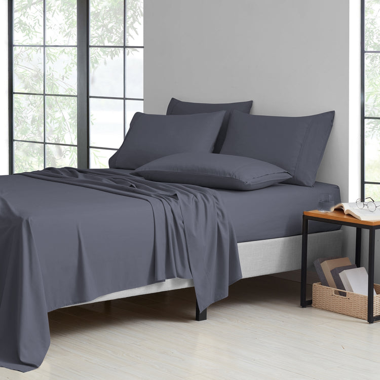 Bibb Home 2000 Count Bamboo Set Gray