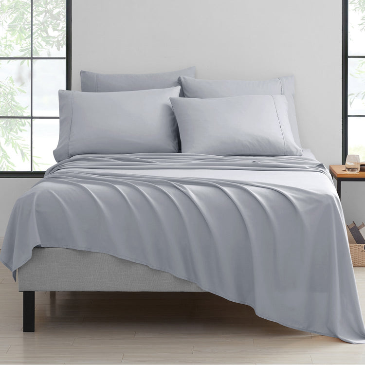Bibb Home 2000 Count Bamboo Set Silver