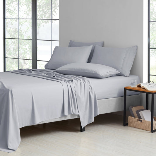 Bibb Home 2000 Count Bamboo Set Silver