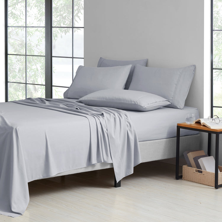Bibb Home 2000 Count Bamboo Set Silver