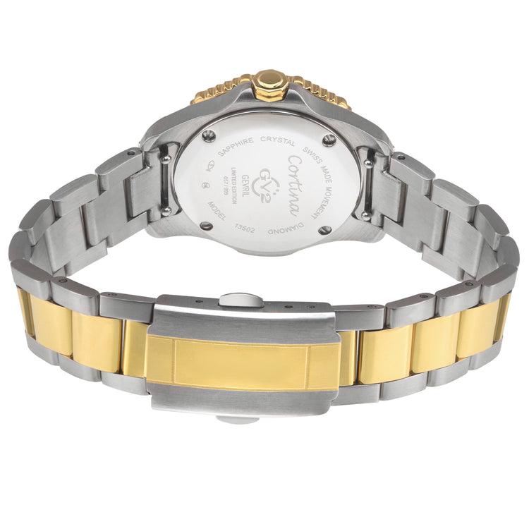 GV2 Women's Cortina Swiss Diamond Watch