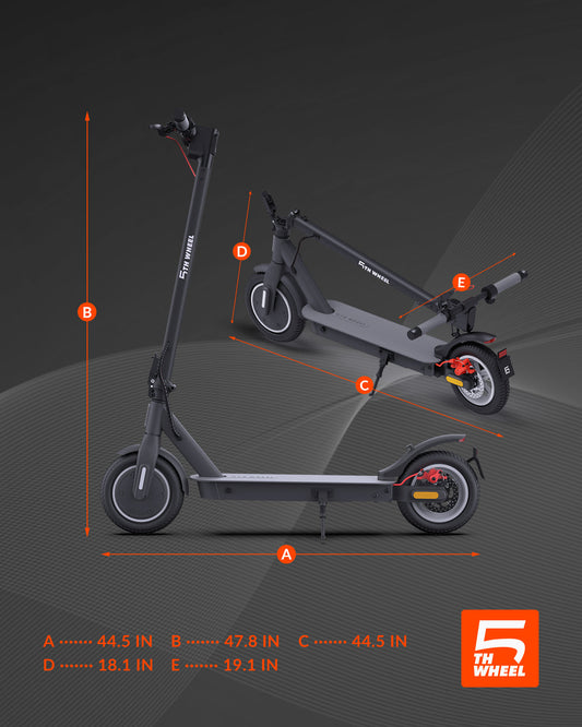 Electric scooter with smartphone displaying app interface on a white background