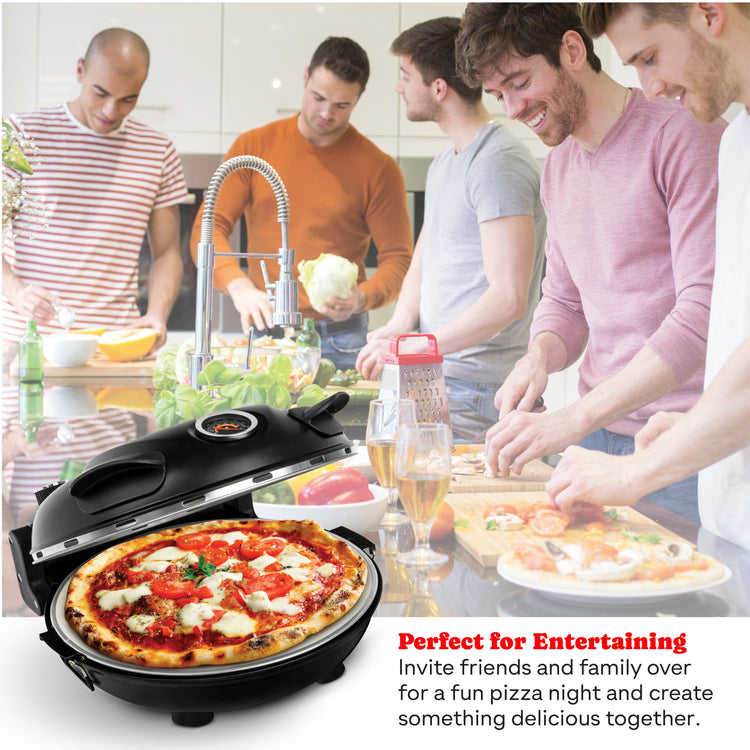 Piezano Indoor/Outdoor Pizza Oven with Starter Kit