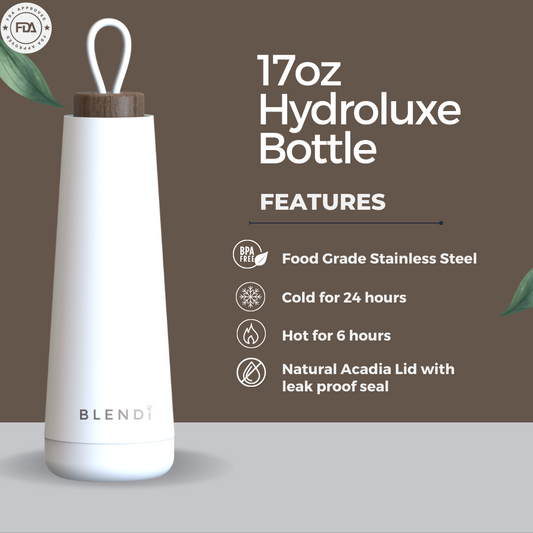 Hydroluxe Tumbler Water Bottle 17oz