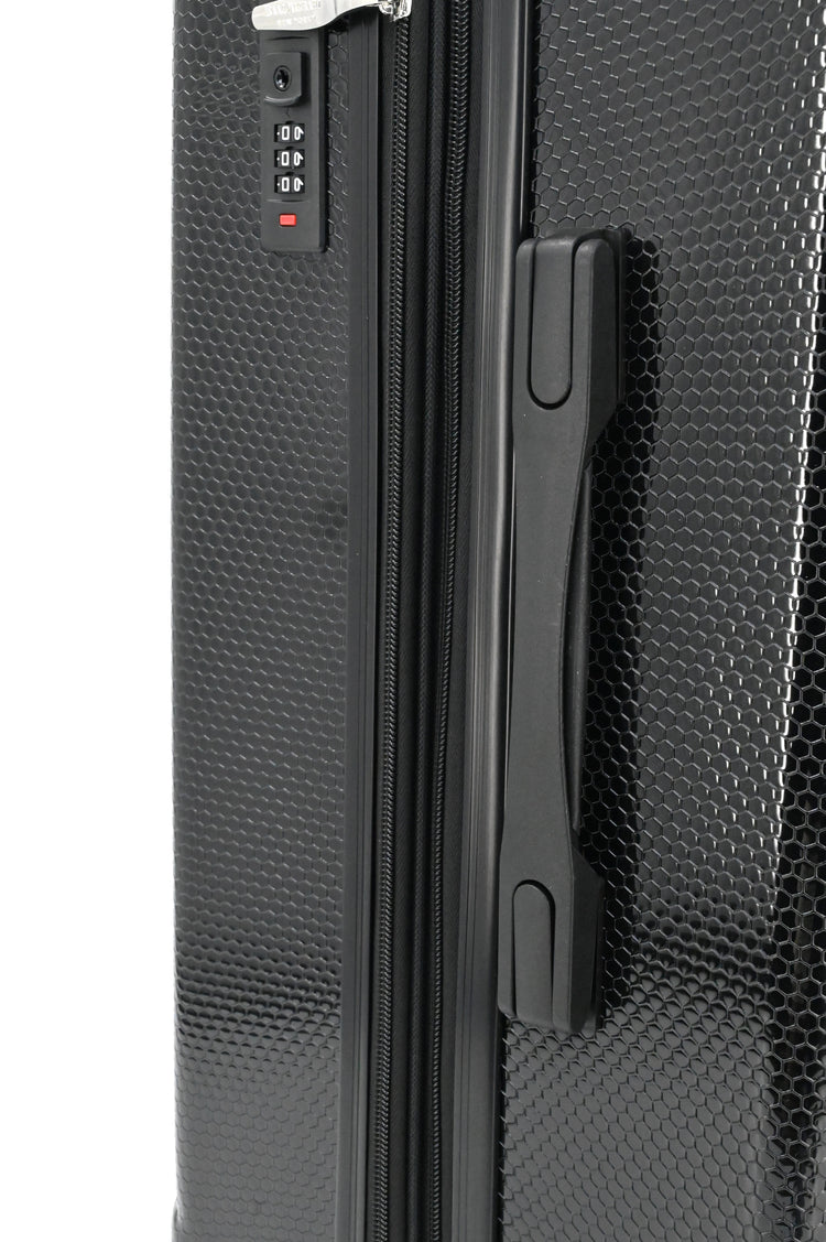 ISAAC MIZRAHI AERO 3-Piece Luggage Set – Lightweight Expandable ABS Hard Shell Suitcases with Spinner Wheels (28”/24”/20”) – Designer Travel Set