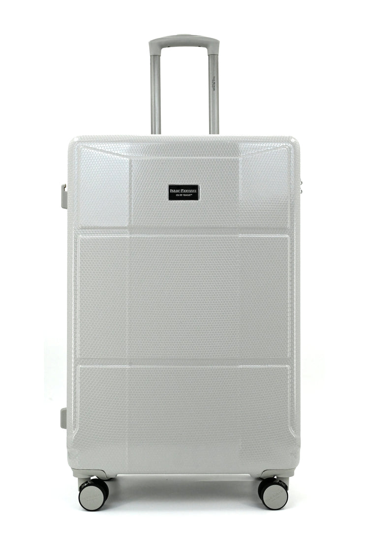 ISAAC MIZRAHI AERO 3-Piece Luggage Set – Lightweight Expandable ABS Hard Shell Suitcases with Spinner Wheels (28”/24”/20”) – Designer Travel Set