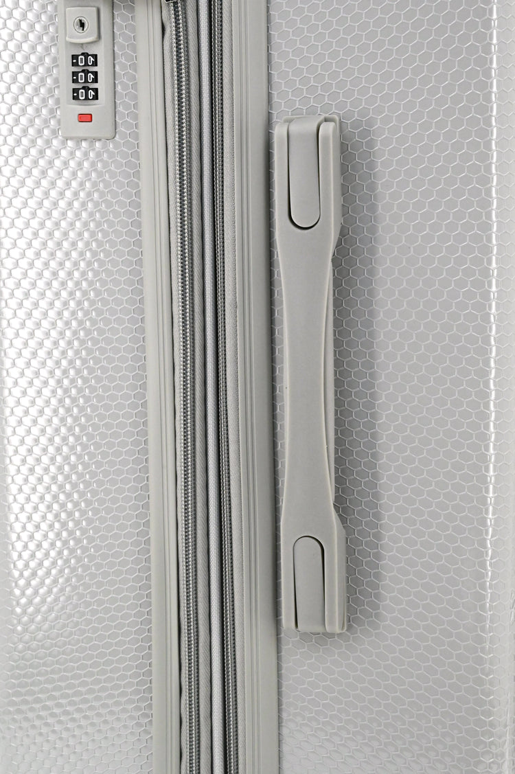 ISAAC MIZRAHI AERO 3-Piece Luggage Set – Lightweight Expandable ABS Hard Shell Suitcases with Spinner Wheels (28”/24”/20”) – Designer Travel Set