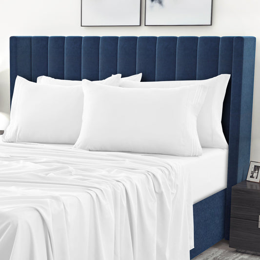 1800 Series Premium Sheets Set - White