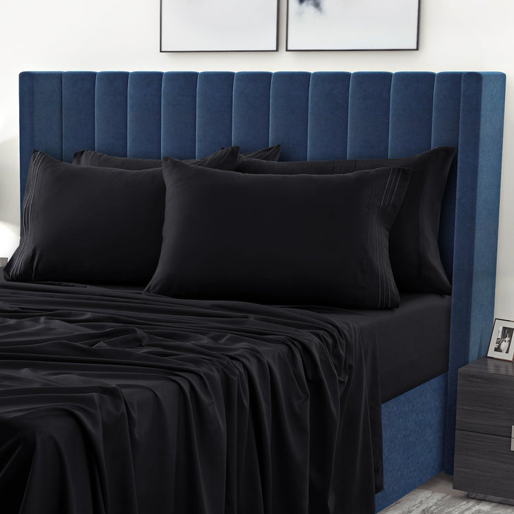 1800 Series Premium Sheets Set - Black