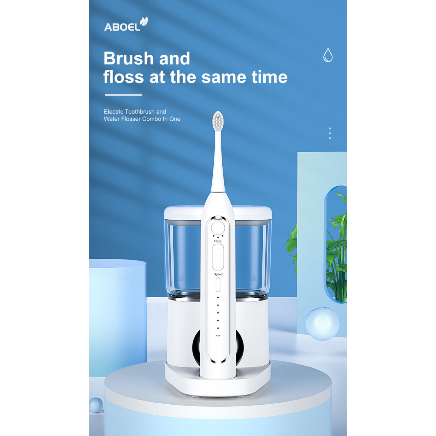 Optum Duo Flossing Toothbrush