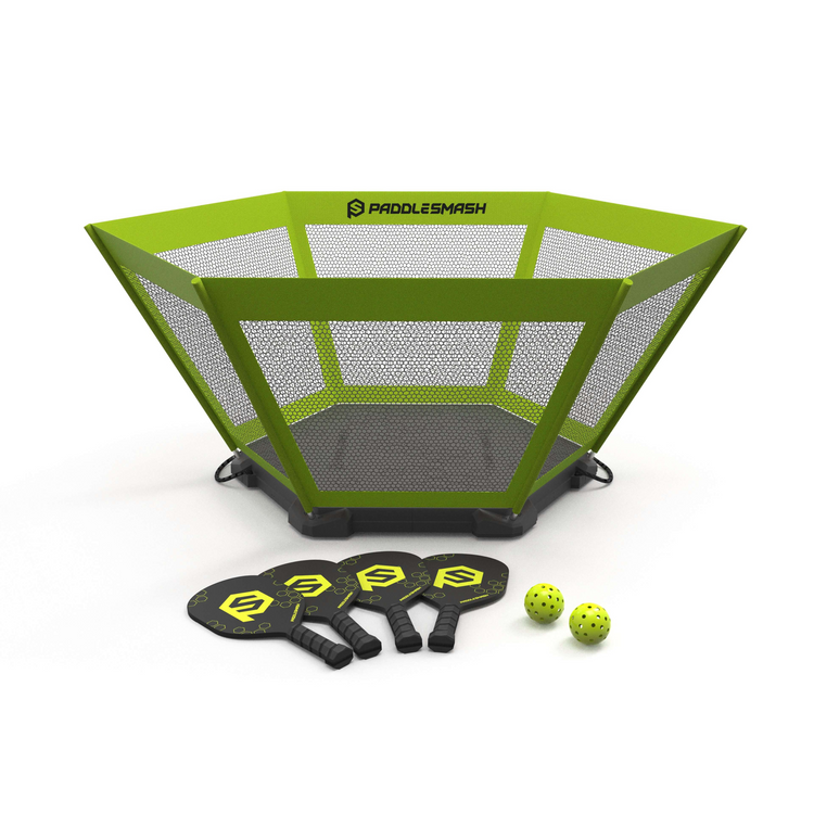 New Outdoor Game of Pickleball Meets Roundnet