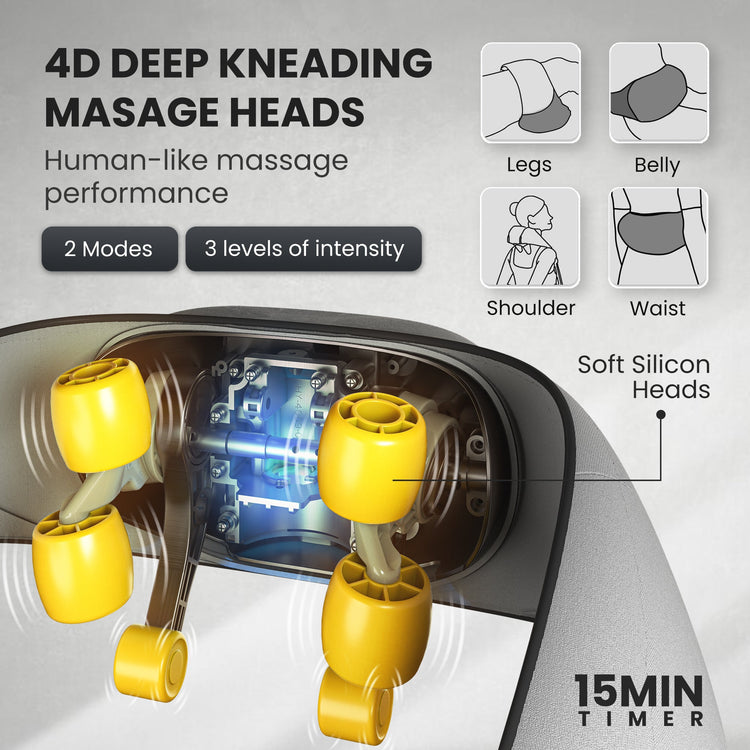 MIKO Shiatsu Neck & Shoulder Massager with App Controls // WAVE