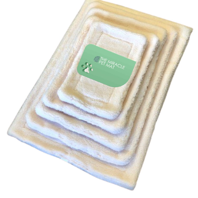 The Miracle Pet Mat - XX-Large - Pearl White 48" x 36"