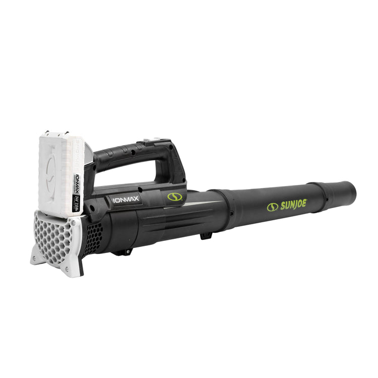 24-Volt IONMAX Cordless Compact Turbine Jet Blower | 100-MPH | 280-CFM | W/ 2 x 2.0-Ah Batteries + Dual-Port Charger