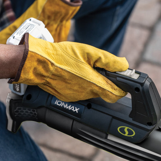 24-Volt IONMAX Cordless Compact Turbine Jet Blower | 100-MPH | 280-CFM | W/ 2 x 2.0-Ah Batteries + Dual-Port Charger