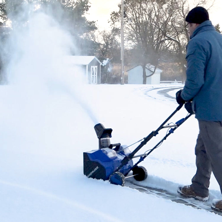 48-Volt IONMAX Snow Blower Bundle | W/ 2 x 4.0-Ah Batteries, Dual Port Charger, Protective Cover, Ice Dozer