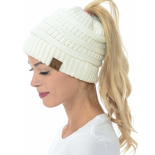 Women's Ponytail Beanie