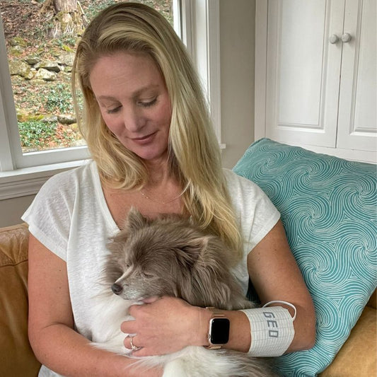 Geo device with measurements