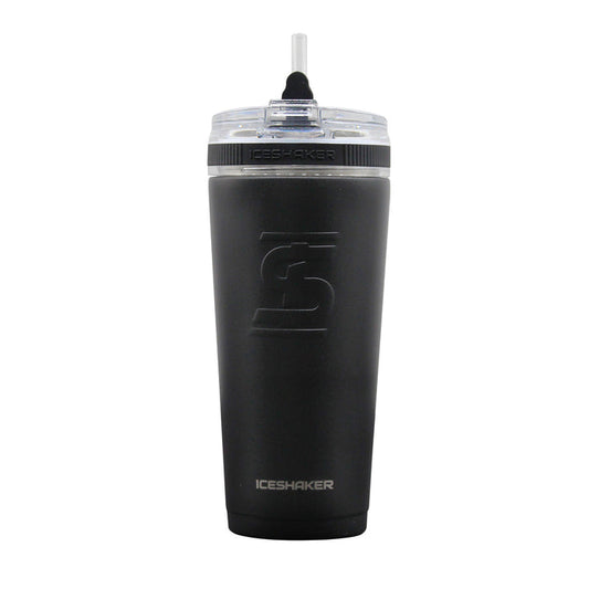 Ice Shaker 26oz Flex Bottle - Black