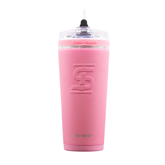 Ice Shaker 26oz Flex Bottle - Pink