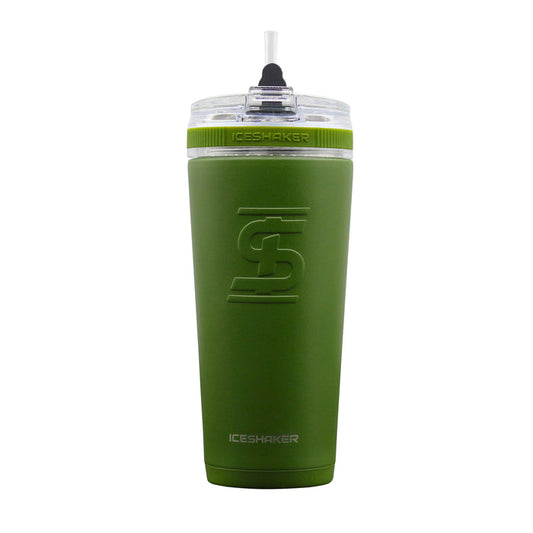 Ice Shaker 26oz Flex Bottle - Green