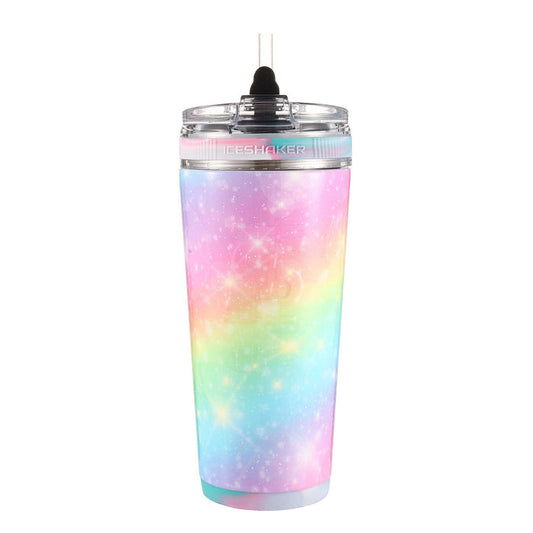 Ice Shaker 26oz Flex Bottle - Unicorn