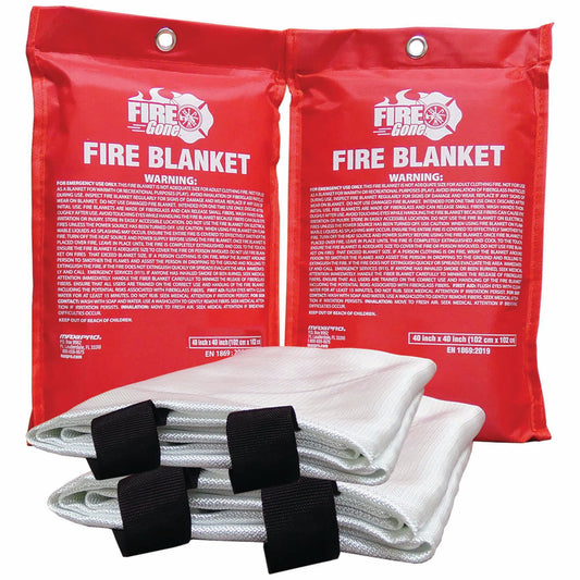 Fire Gone Fire Blanket 2-Pack
