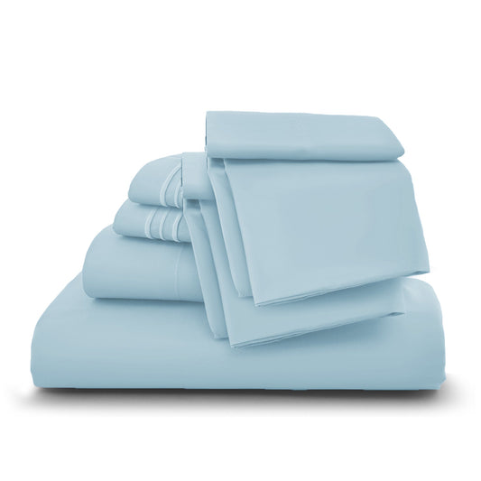 1800 Series Premium Sheets Set - Blue