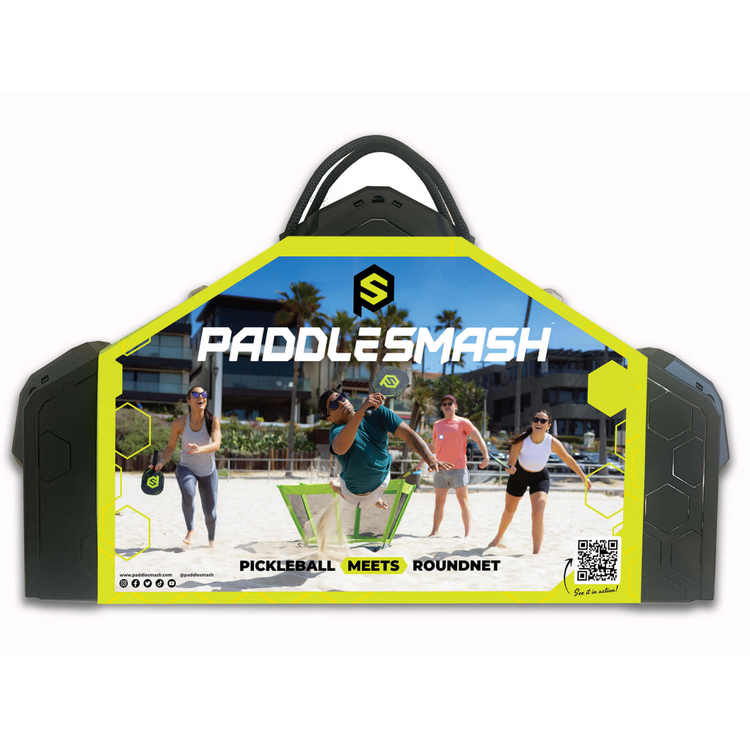 New Outdoor Game of Pickleball Meets Roundnet