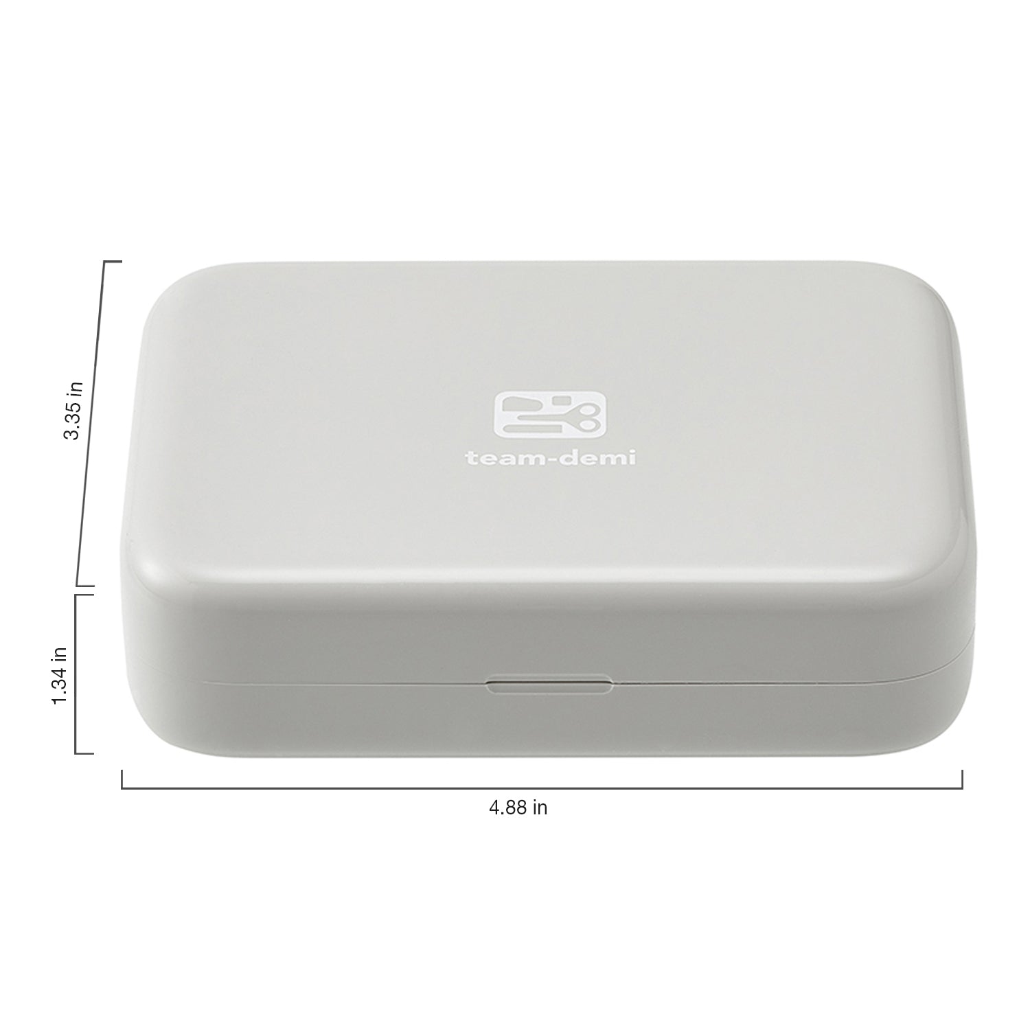 PLUS Portable Desk Gift Set 8-piece magnetic case White 