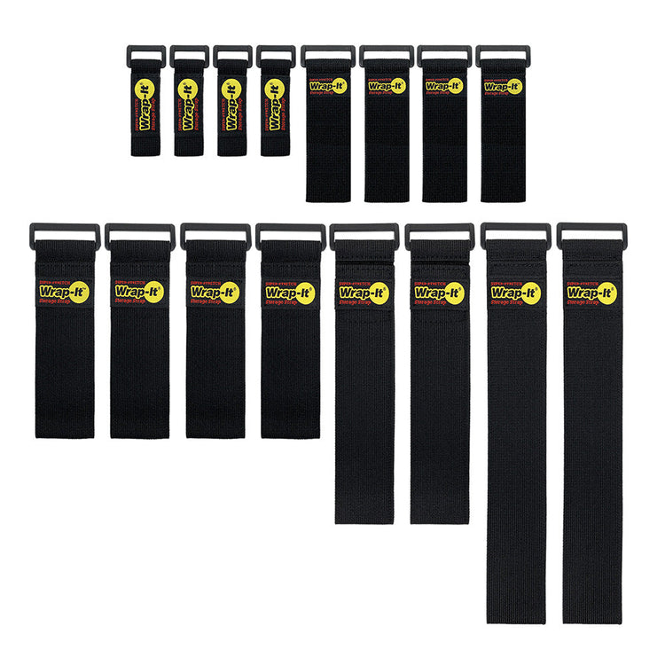 16 PC Super Stretch Storage Strap Set