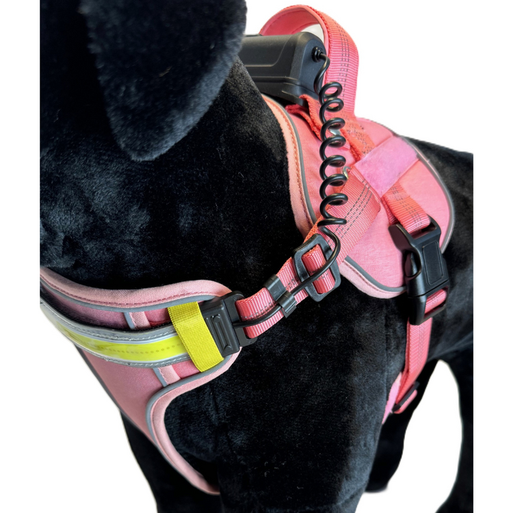 Lumi One Dog Harness - Pink