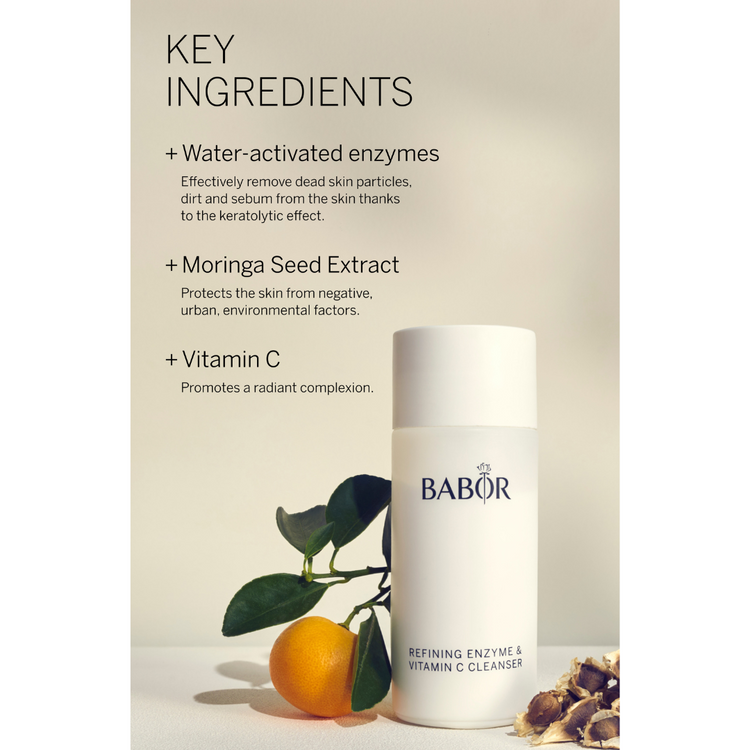 Refining Enzyme and Vitamin C Cleanser