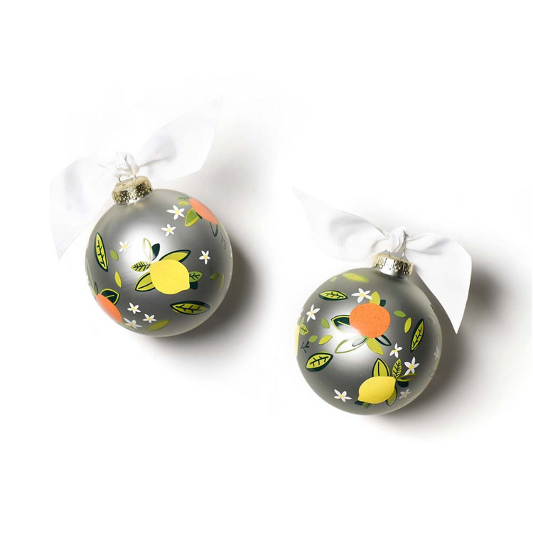 Citrus 100mm Glass Ornament