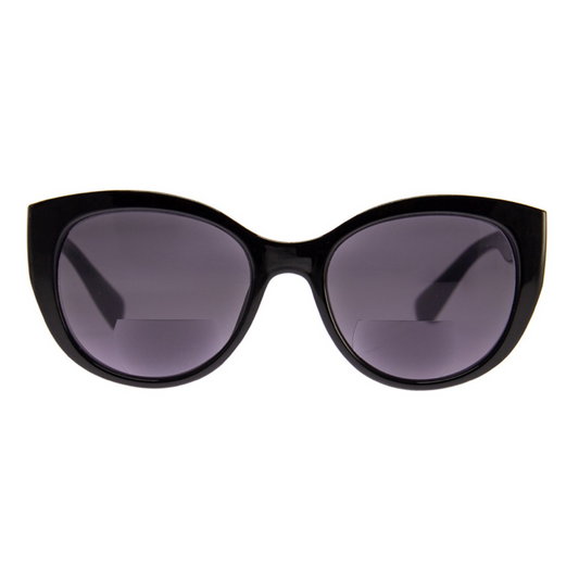 TIME OFF - 2 PACK BIFOCAL SUNGLASS READERS - BLACK+LIGHT TORT
