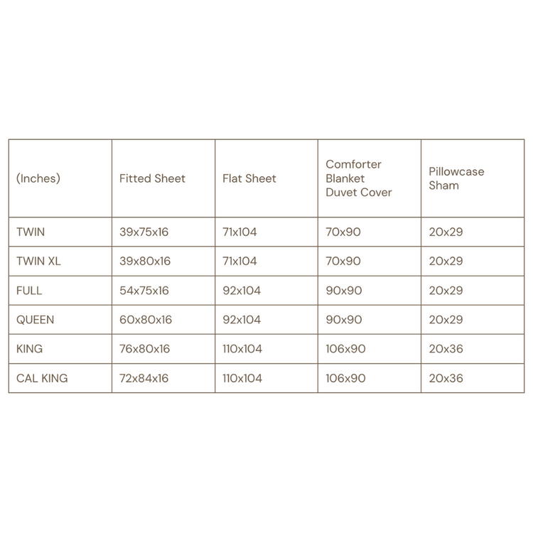 Organic Bamboo Sheet Set - Forest