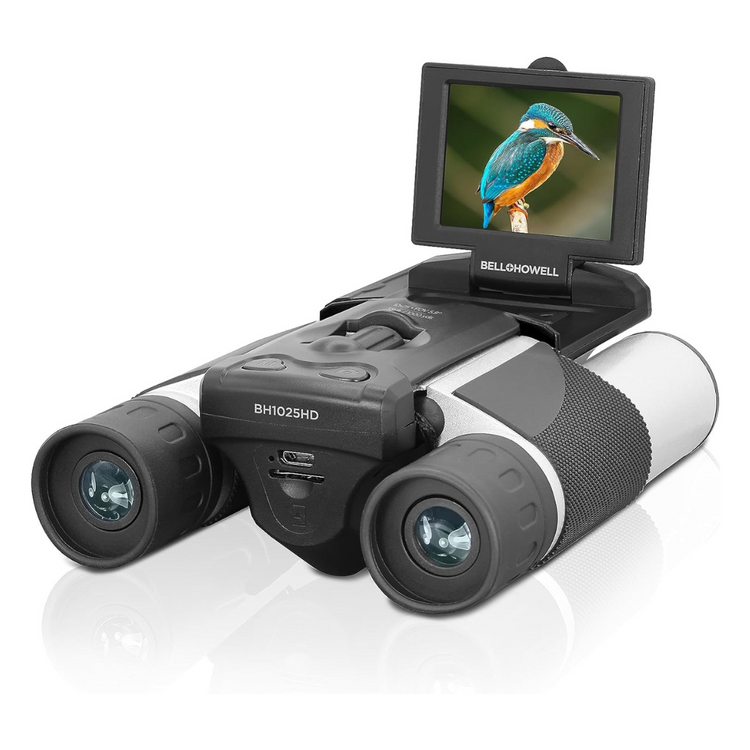 10x25 Binoculars with 2.5K HD Digital Camera/Camcorder