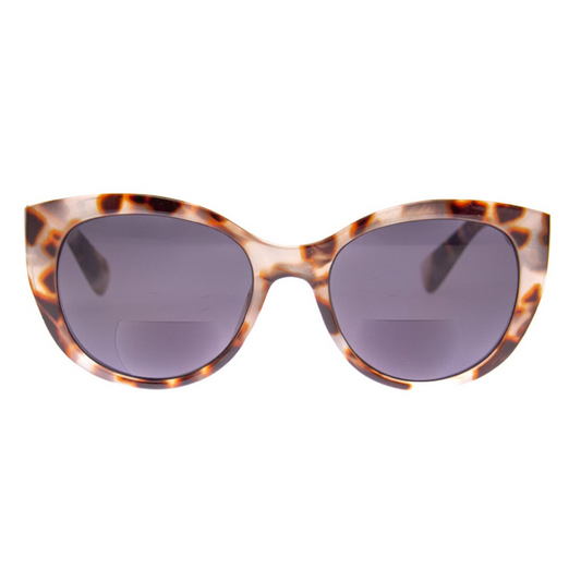 TIME OFF - 2 PACK BIFOCAL SUNGLASS READERS - BLACK+LIGHT TORT