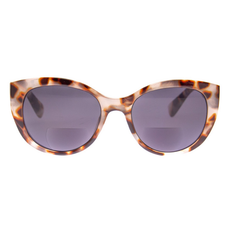 TIME OFF - 2 PACK BIFOCAL SUNGLASS READERS - BLACK+LIGHT TORT