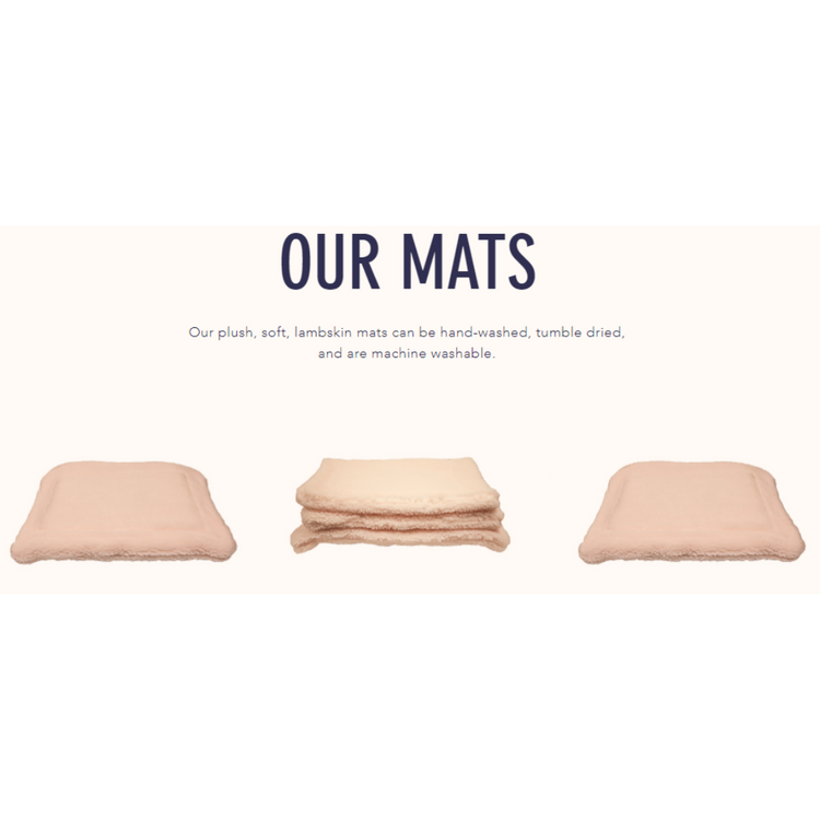 The Miracle Pet Mat - XX-Large - Pearl White 48" x 36"