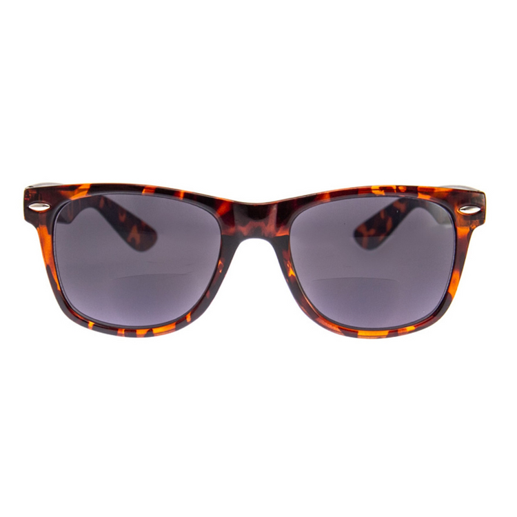 HEY YA - 2 PACK BIFOCAL SUNGLASS READERS - BLACK+TORT