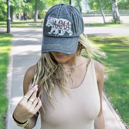 Vintage Distressed Baseball Cap