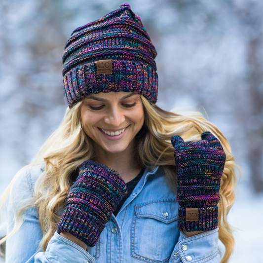 Women's Hat & Glove Matching Set