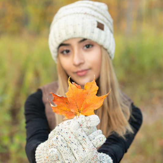 Women's Hat & Glove Matching Set