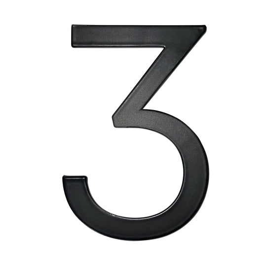 Black Metal House Numbers