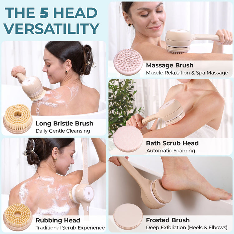 SCRUBPRO Electric Body Brush