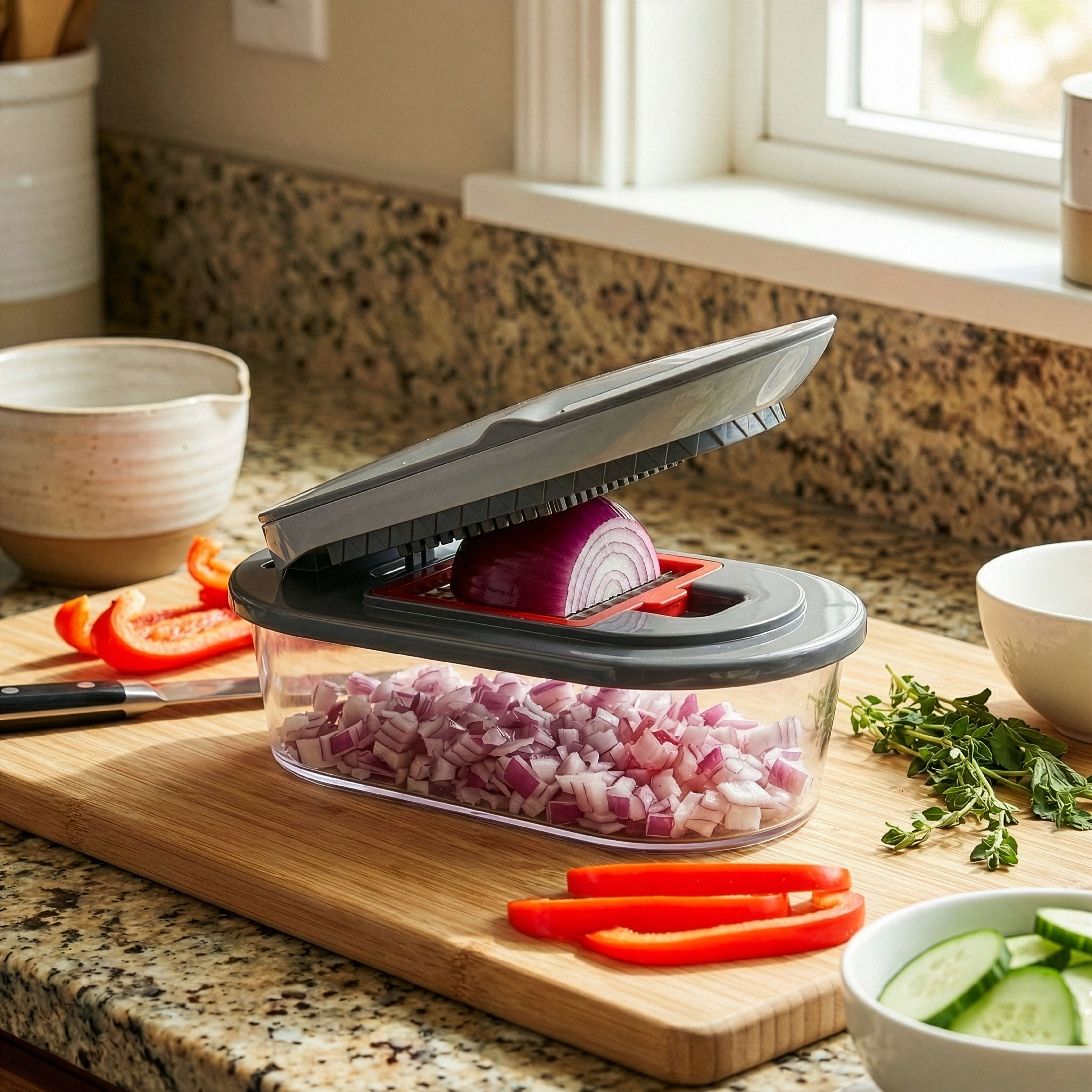Chopper リラクゼーション Chopzilla Multifunctional Food Chopper with Stainless Steel Attachment