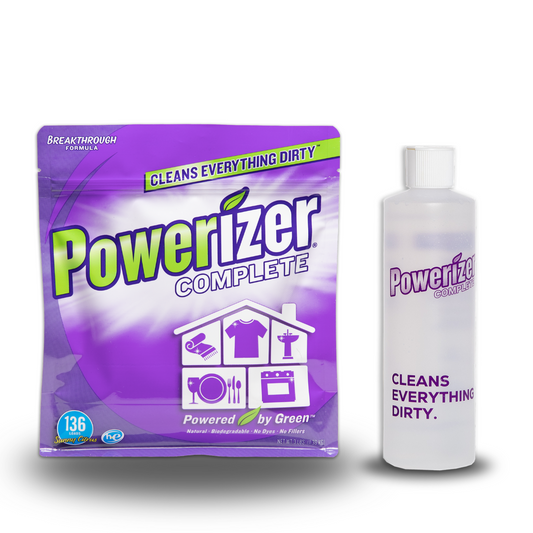 Powerizer Complete All-Natural All-Purpose Detergent - 3 lb + Squirt Bottle