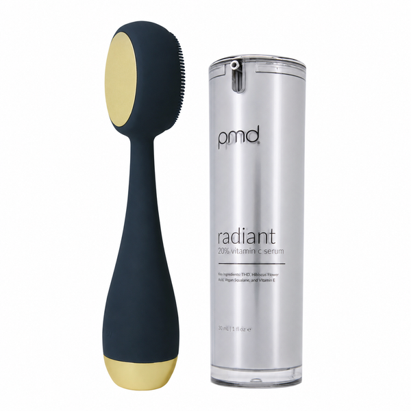 PMD Clean Pro + Radiant Vitamin C Serum - Navy